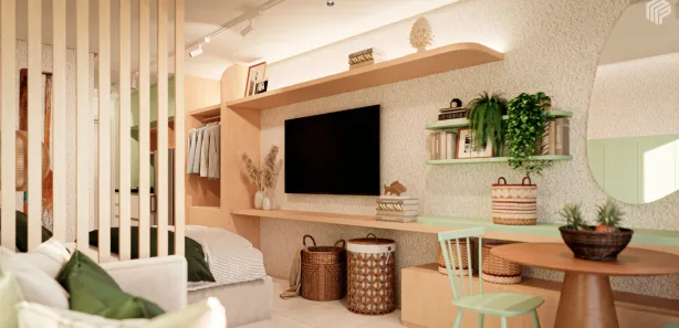 Apartamento com 1 Quarto à venda, 28m² no , Maragogi