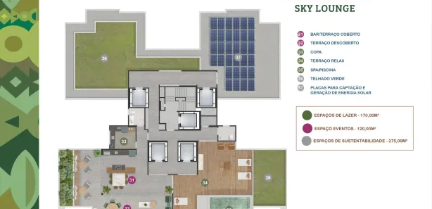 Apartamento com 3 Quartos à venda, 114m² no Candeal, Salvador