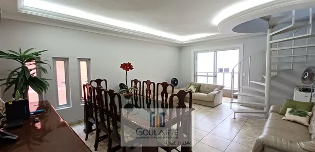Cobertura com 4 Quartos para alugar, 260m² no Parque Enseada, Guarujá