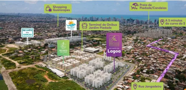 Apartamento com 2 Quartos à venda, 40m² no Candeias, Jaboatão dos Guararapes