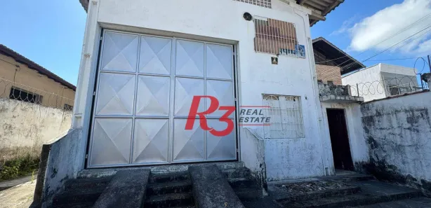 Galpão / Depósito / Armazém para alugar, 347m² no Parque Bitaru, São Vicente