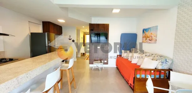 Flat com 1 Quarto para venda ou aluguel, 48m² no Martim de Sá, Caraguatatuba
