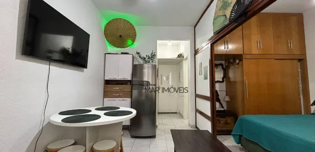 Kitnet com 1 Quarto à venda, 35m² no Pitangueiras, Guarujá