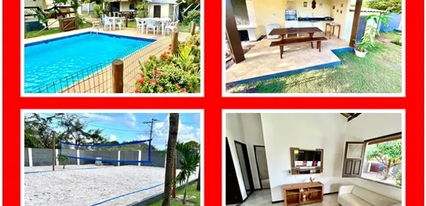 Casa de Condomínio com 4 Quartos para alugar, 1500m² no Itacimirim (Monte Gordo), Camaçari