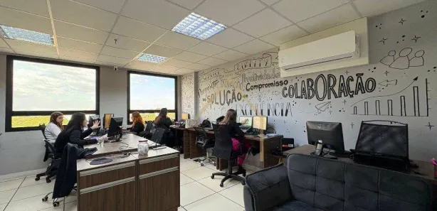 Conjunto Comercial / Sala para alugar, 47m² no Vila Belvedere, Americana