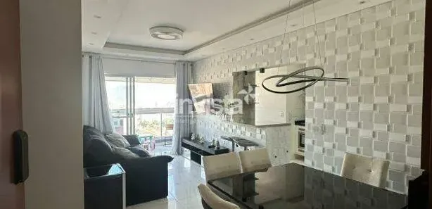 Apartamento com 2 Quartos para alugar, 85m² no Boqueirão, Santos