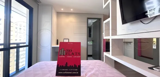 Flat com 1 Quarto para alugar, 26m² no Jardim Paulista, São Paulo