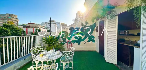 Cobertura com 3 Quartos para venda ou aluguel, 108m² no Ipanema, Rio de Janeiro