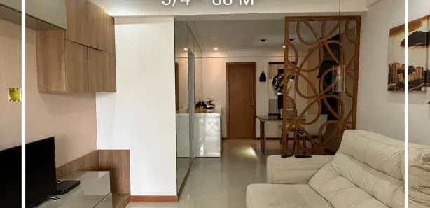 Apartamento com 3 Quartos à venda, 88m² no Alphaville (Abrantes), Camaçari