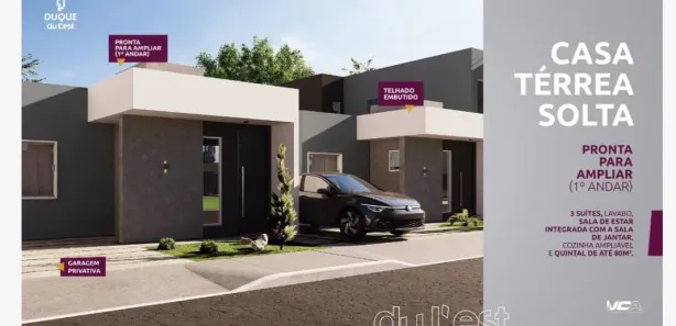 Casa de Condomínio com 3 Quartos à venda, 86m² no Candeias, Vitória da Conquista