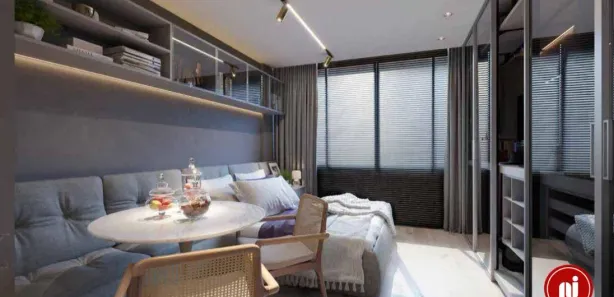 Flat com 1 Quarto à venda, 29m² no Estoril, Belo Horizonte