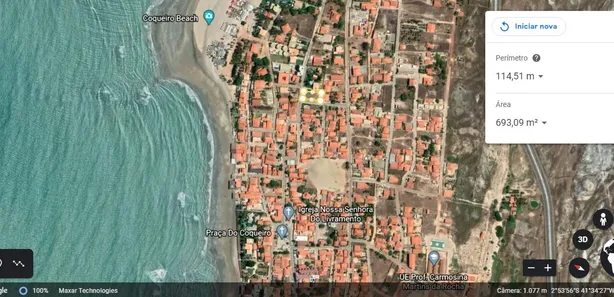Terreno / Lote / Condomínio para venda ou aluguel, 690m² no Coqueiro, Luís Correia