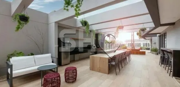 Apartamento com 1 Quarto para alugar, 34m² no Santo Amaro, São Paulo