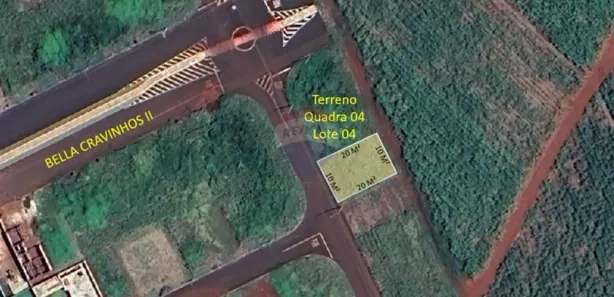 Terreno / Lote / Condomínio à venda, 200m² no Centro, Cravinhos