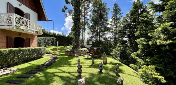 Casa de Condomínio com 6 Quartos para venda ou aluguel, 600m² no Lot Valeu Noiva, Campos do Jordão