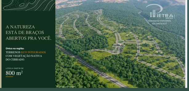 Terreno / Lote / Condomínio à venda, 800m² no Centro, Corumbá de Goiás