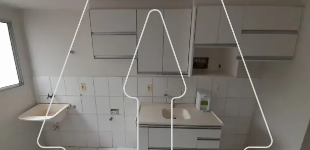 Apartamento com 2 Quartos para alugar, 47m² no Conjunto Habitacional Doutor Antônio Villela Silva, Araçatuba