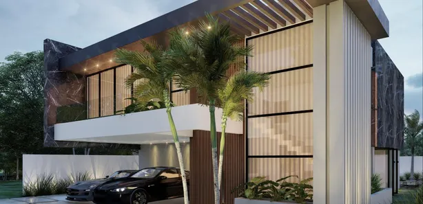 Casa de Condomínio com 4 Quartos à venda, 464m² no Alphaville (Abrantes), Camaçari