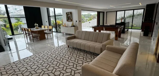 Casa de Condomínio com 4 Quartos para alugar, 560m² no Alphaville (Abrantes), Camaçari