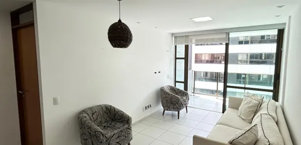 Apartamento com 2 Quartos para alugar, 61m² no Tambaú, João Pessoa