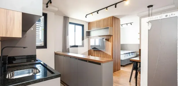 Apartamento com 1 Quarto para alugar, 33m² no Centro, Curitiba