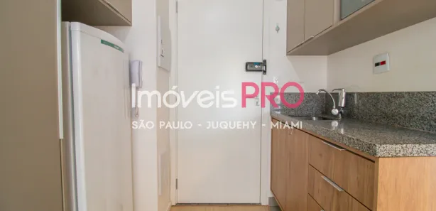 Apartamento com 1 Quarto para venda ou aluguel, 27m² no Santo Amaro, São Paulo