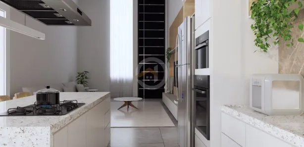 Casa de Condomínio com 3 Quartos à venda, 165m² no Jardins Bolonha, Senador Canedo