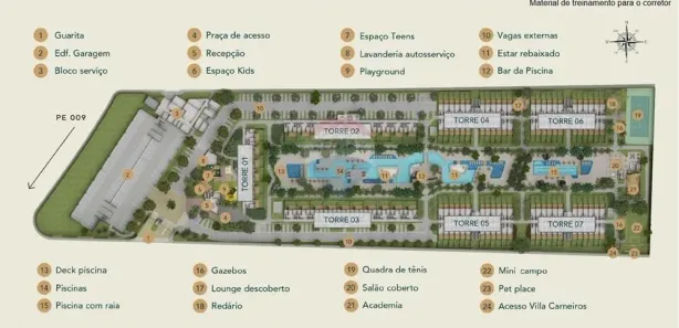 Apartamento com 1 Quarto à venda, 39m² no , Tamandaré