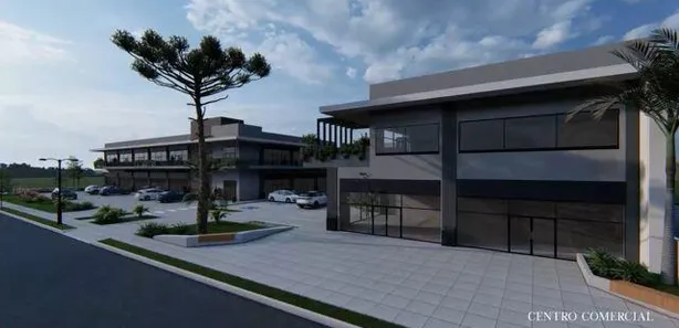 Conjunto Comercial / Sala para alugar, 55m² no Vargem Grande, Pinhais