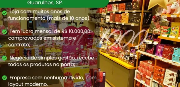 Loja / Salão / Ponto Comercial à venda, 100m² no Cocaia, Guarulhos
