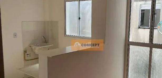 Apartamento com 2 Quartos para alugar, 43m² no Parque Santa Rosa, Suzano