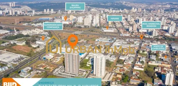 Apartamento com 2 Quartos à venda, 64m² no Jardim Auri Verde, Bauru