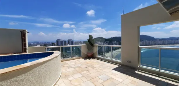 Cobertura com 2 Quartos para venda ou aluguel, 196m² no Jardim Las Palmas, Guarujá