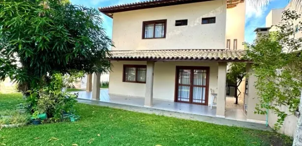 Casa de Condomínio com 4 Quartos para alugar, 420m² no Busca Vida (Abrantes), Camaçari