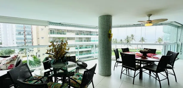 Apartamento com 4 Quartos para alugar, 255m² no Riviera, Bertioga