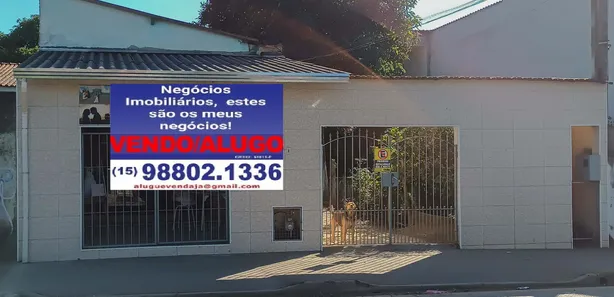 Casa Comercial com 3 Quartos para venda ou aluguel, 210m² no Parque Vitória Régia, Sorocaba
