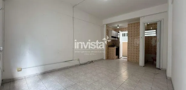 Kitnet com 1 Quarto para alugar, 22m² no José Menino, Santos