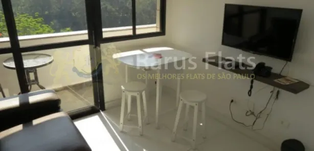 Flat com 1 Quarto para alugar, 45m² no Paraíso do Morumbi, São Paulo