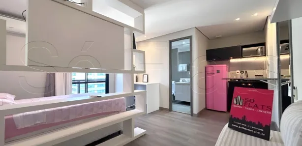 Flat com 1 Quarto para alugar, 26m² no Jardim Paulista, São Paulo