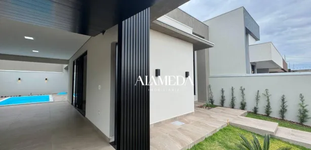 Casa de Condomínio com 3 Quartos para alugar, 137m² no Loteamento Morada das Flores, Cambé