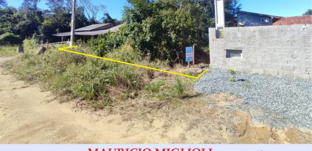 Terreno / Lote / Condomínio à venda, 375m² no Praia do Ervino, São Francisco do Sul