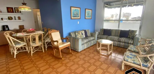 Cobertura com 3 Quartos para alugar, 150m² no Enseada, Guarujá