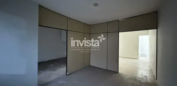 Conjunto Comercial / Sala com 1 Quarto para alugar, 100m² no Centro, São Vicente