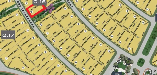 Terreno / Lote / Condomínio à venda, 705m² no Paranoá, Brasília