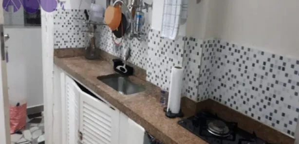 Kitnet com 1 Quarto à venda, 26m² no Aparecida, Santos