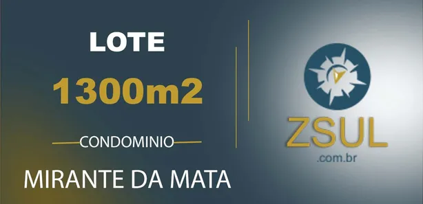 Terreno / Lote / Condomínio à venda, 1301m² no Mirante da Mata, Nova Lima