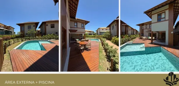 Casa de Condomínio com 4 Quartos para venda ou aluguel, 277m² no Itacimirim (Monte Gordo), Camaçari
