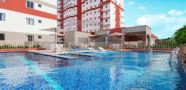 Apartamento com 2 Quartos à venda, 44m² no Costa Paradiso, Barra dos Coqueiros