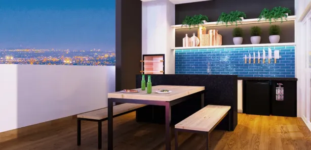 Apartamento com 2 Quartos para alugar, 42m² no Centro, Suzano