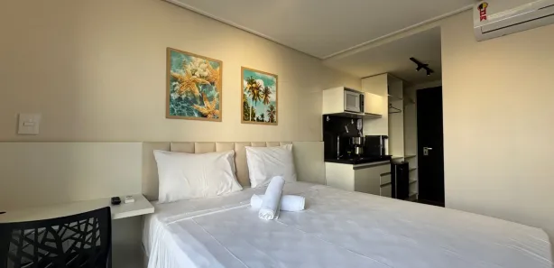 Flat com 1 Quarto à venda, 18m² no Tambaú, João Pessoa